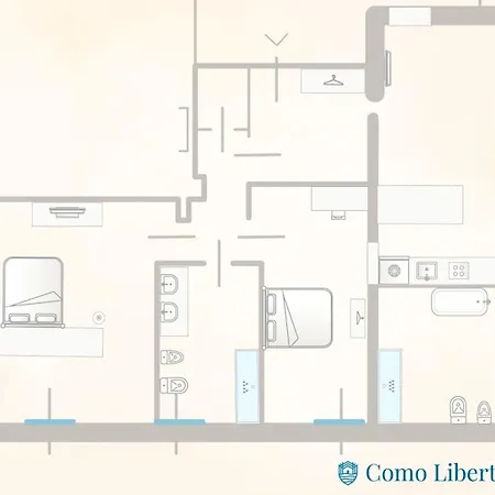 Liberty - Garbo By Rent Appartamento Côme